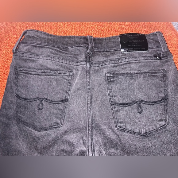 Lucky Brand black Lolita Shrunken Boot - Picture 2 of 5